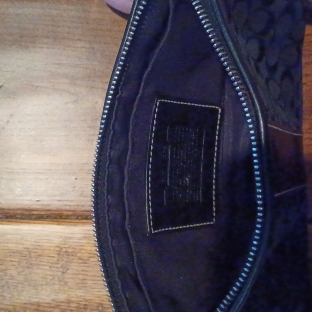 Coach Monogram Small Pouch - Picture 3 of 4